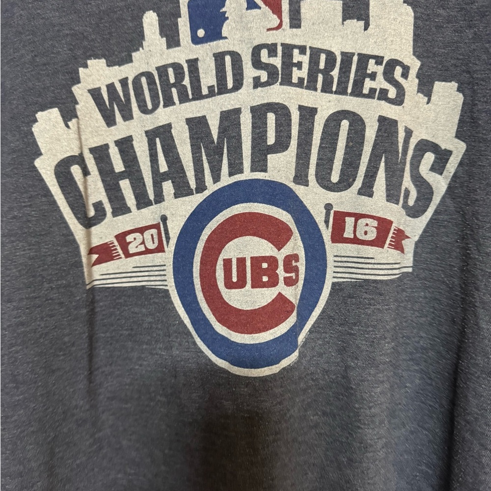 MLB Chicago Cubs 2016 World Series Championship tee shirt